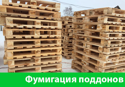 Фумигация поддонов в городе Нижний Новгород